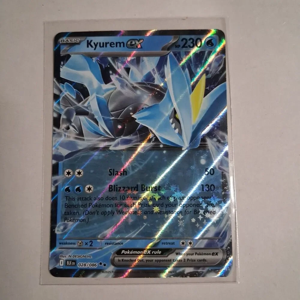 Kyurem ex 028/086 Sv: Black Bolt Holo